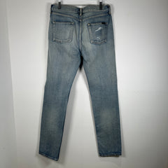 Saint Laurent Distressed Light Wash Jeans Size 30