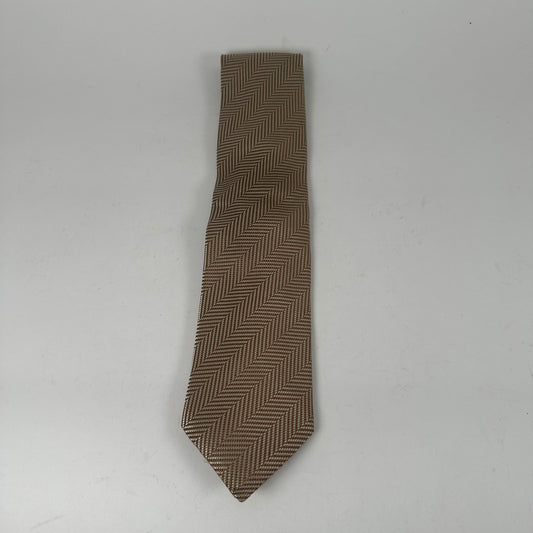 Tom Ford Gold Striped Tie