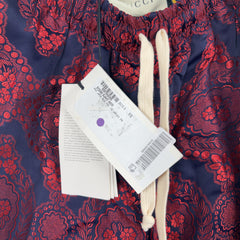 Gucci Jacquard Silk Monogram Jogger Pants