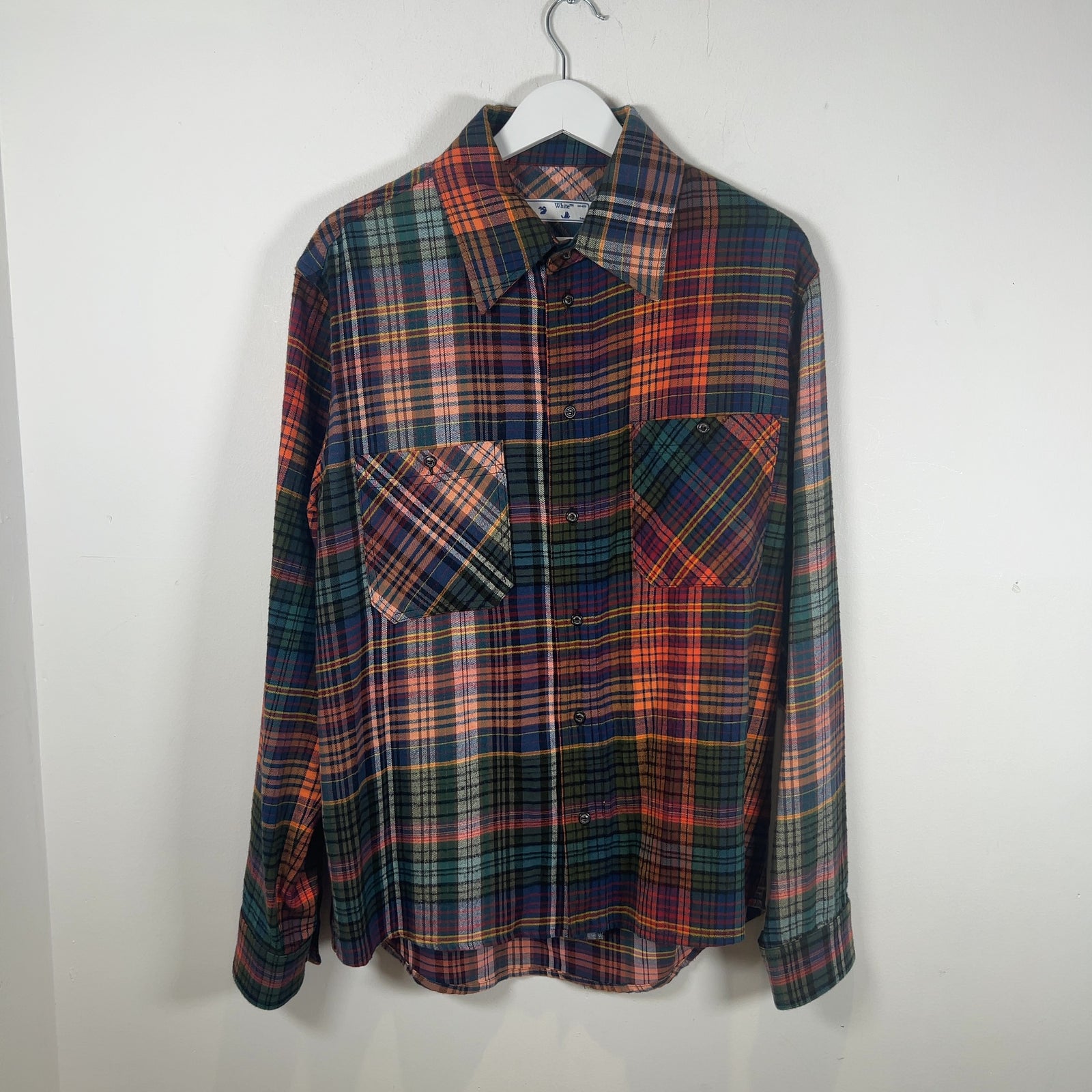 Off-White Spray Arrows Flannel Shirt