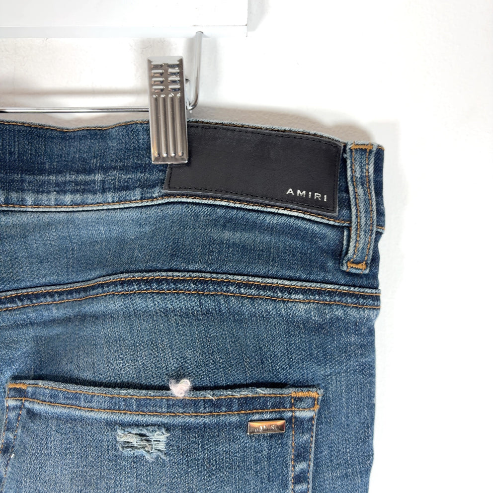 Amiri Diamond Stitch MX1 Jeans