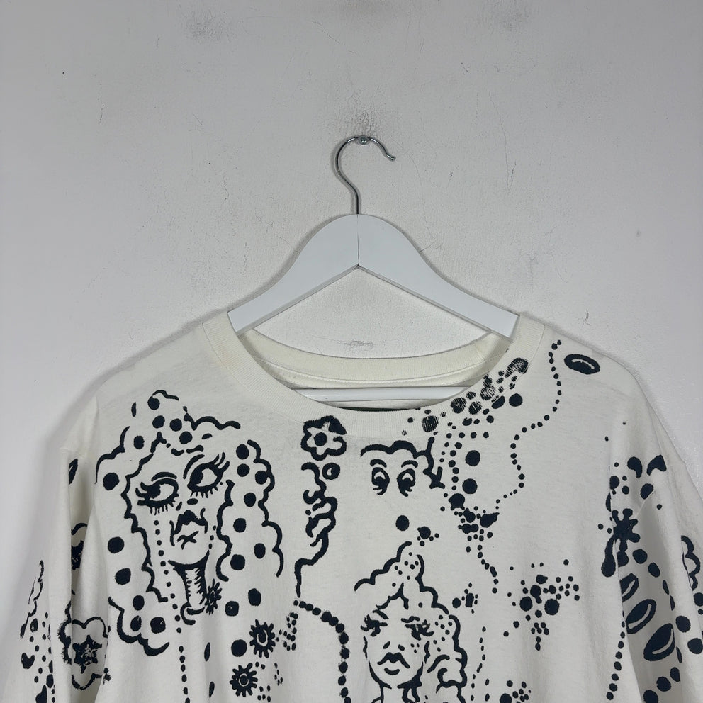 Denim Tears x IRAK SS23 Street Art Paisley T-Shirt