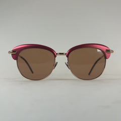 Pomellato Raspberry Wire Frame Sunglasses