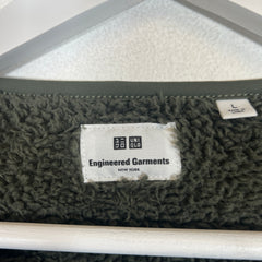 Engineered Garments x Uniqlo Olive Fleece Pullover Size L