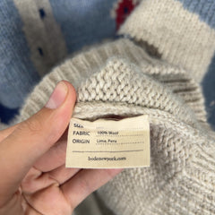 Bode Snowy Landscape Sweater
