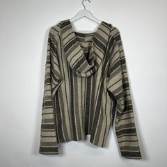 Fear of God Beige Poncho Hoodie Sz L