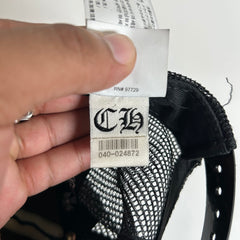 Chrome Hearts Black Las Vegas Trucker Hat