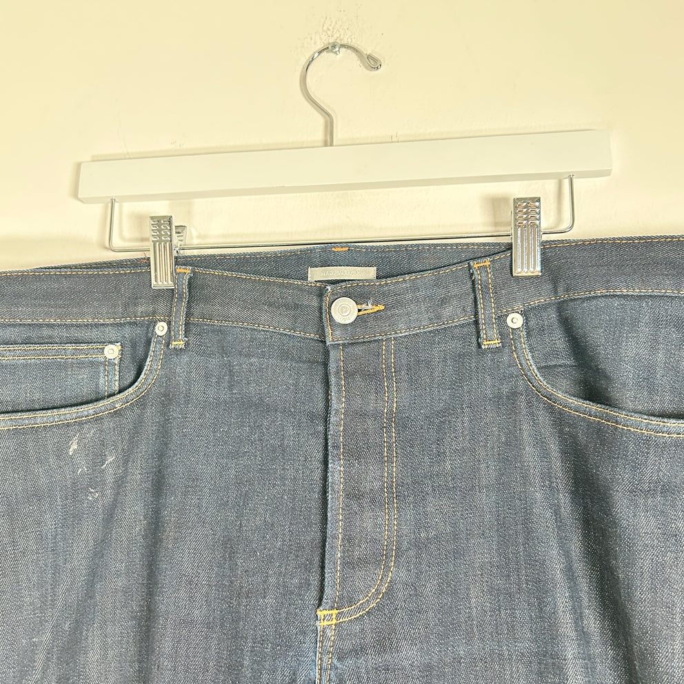 Dior Blue Oblique Denim Jeans Size 38