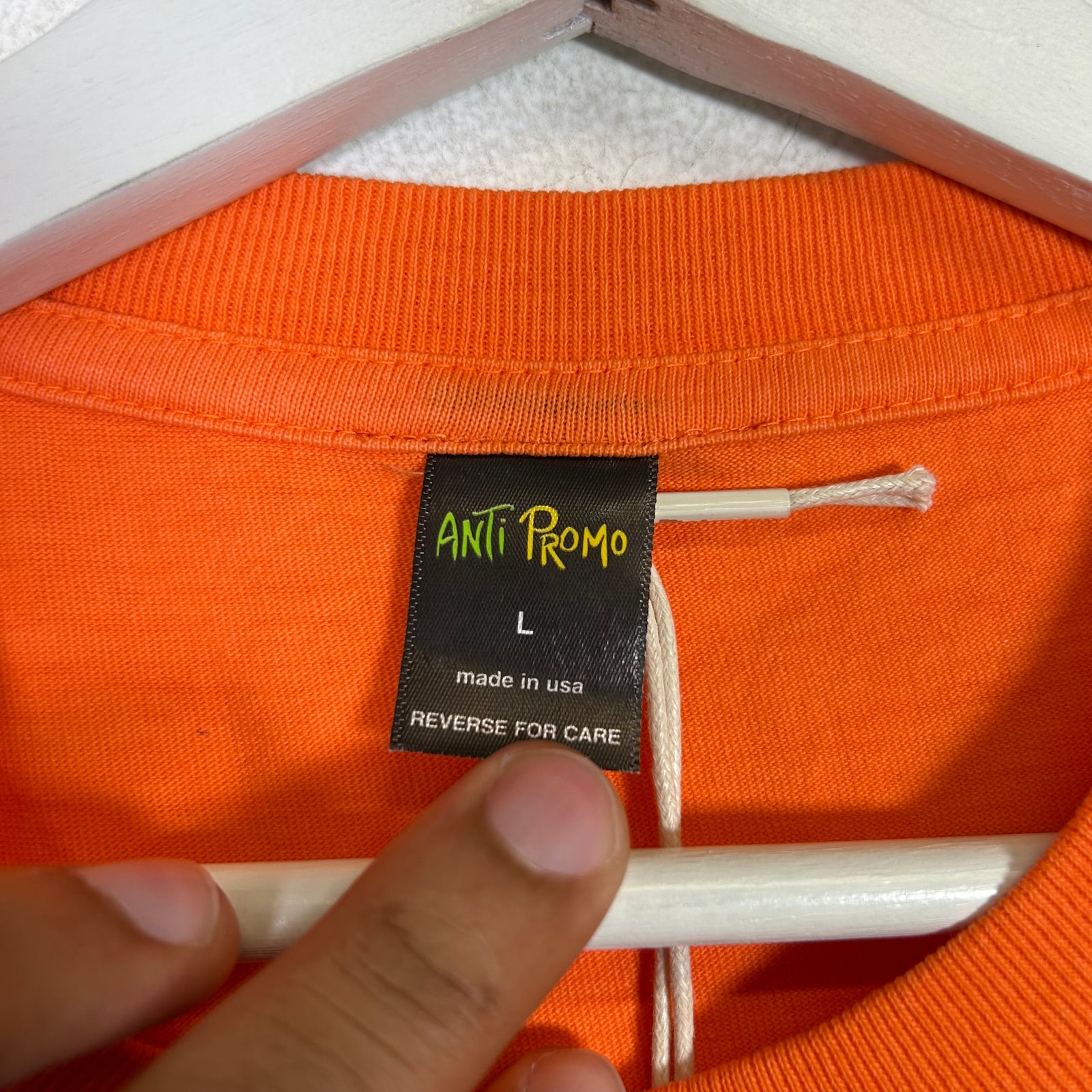 Anti Promo Matty Flame Print T-Shirt