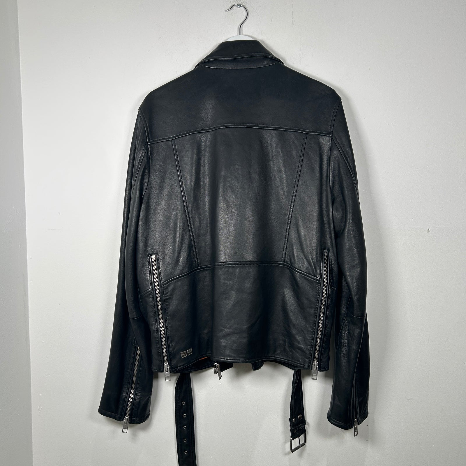 Ksubi Leather Jacket Size XL