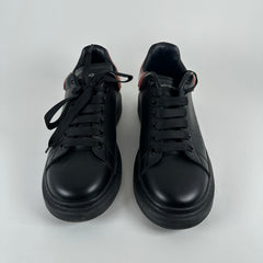 Alexander Mcqueen Black/Pink Low-Top Sneaker Size 10
