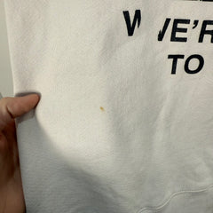 424 'Here To Help' Graphic Crewneck Size XL