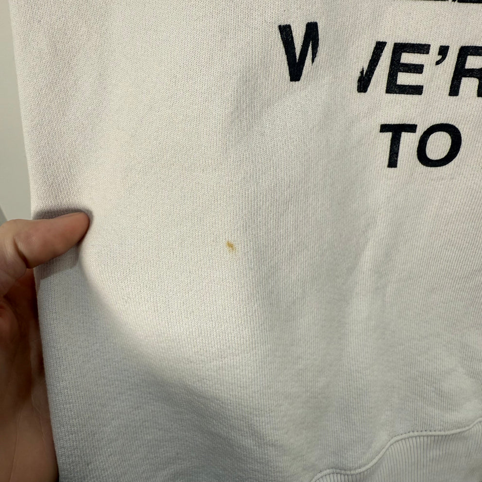 424 'Here To Help' Graphic Crewneck Size XL