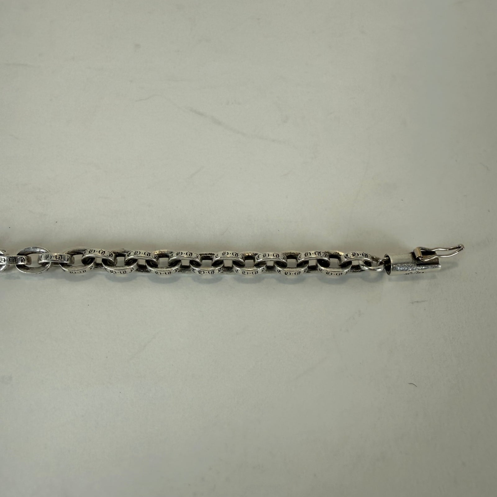 Chrome Hearts 'Paper Chain' .925 Silver Bracelet