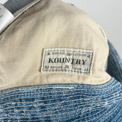 Kapital Light Boro Jean Bucket Hat