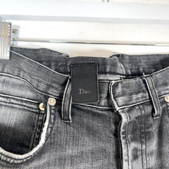 Dior SS11 Faded Whisker Skinny Jeans