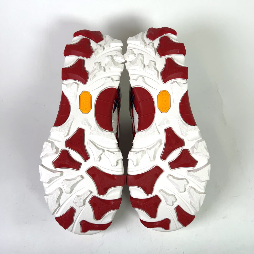 Sicko x Eric Emanuel ‘Born From Pain’ Plaid Tartan Hiking Sneakers