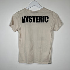 Hysteric Glamour White Feel Lucky Tee Sz XS