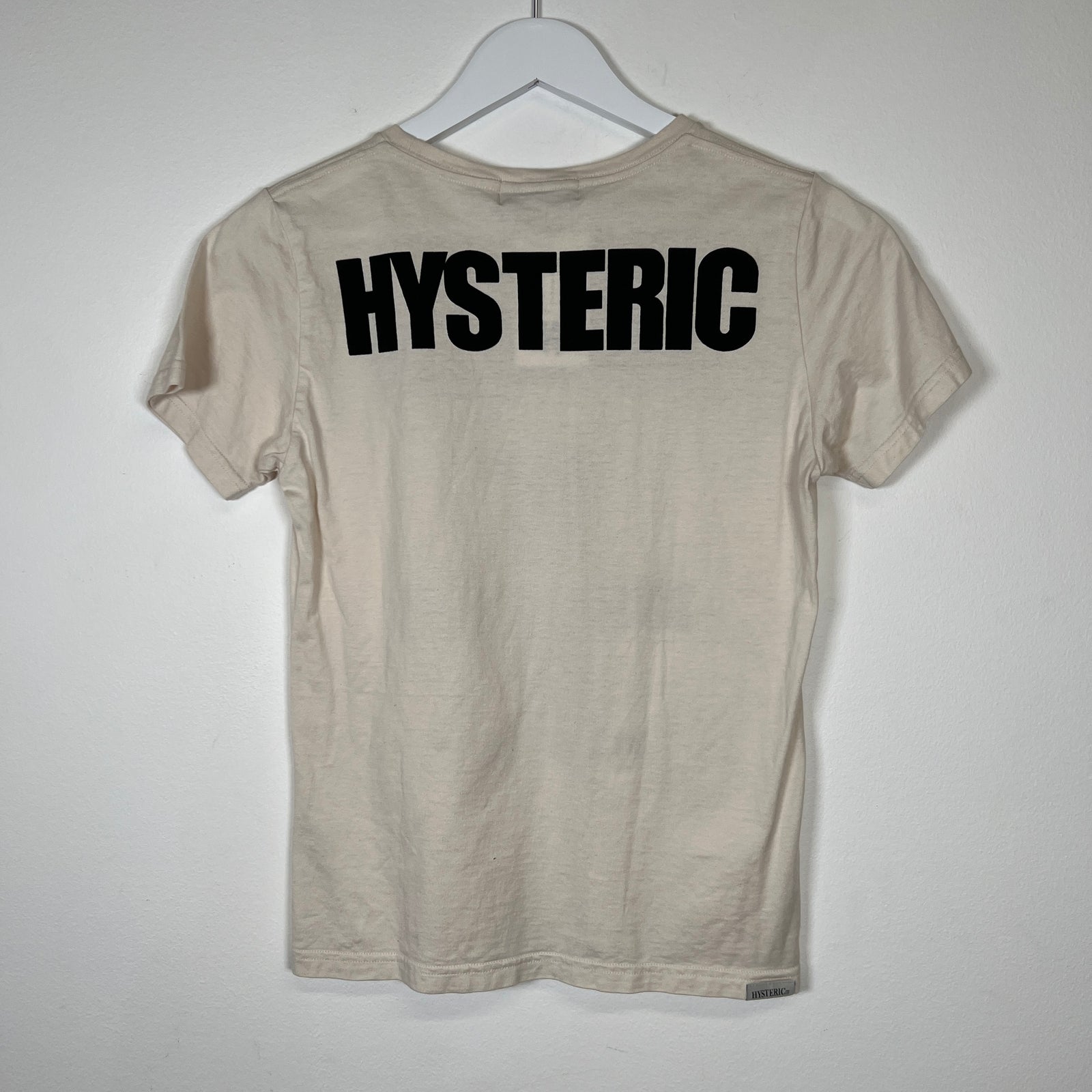 Hysteric Glamour White Feel Lucky Tee Sz XS