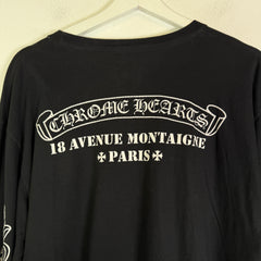 Chrome Hearts Paris Exclusive Floral Longsleeve