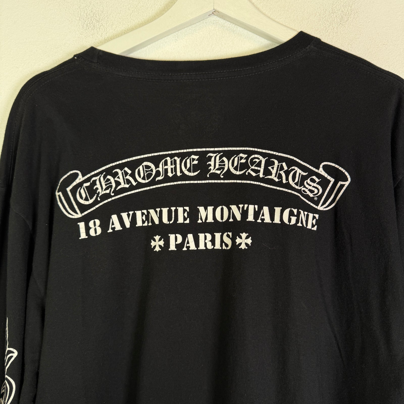 Chrome Hearts Paris Exclusive Floral Longsleeve