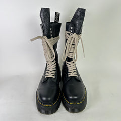 Rick Owens x Dr Martens 1918 Leather Platform Boots