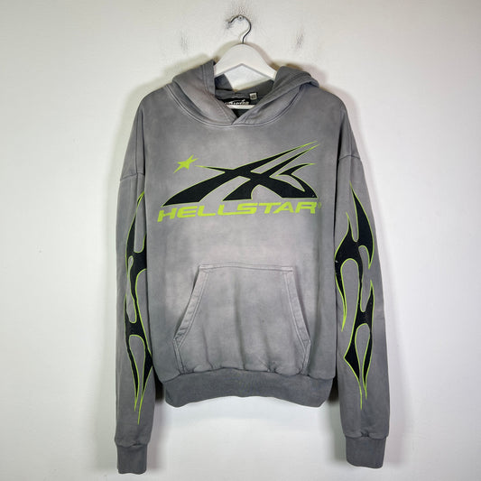 Hellstar Neon Sport Logo Hoodie