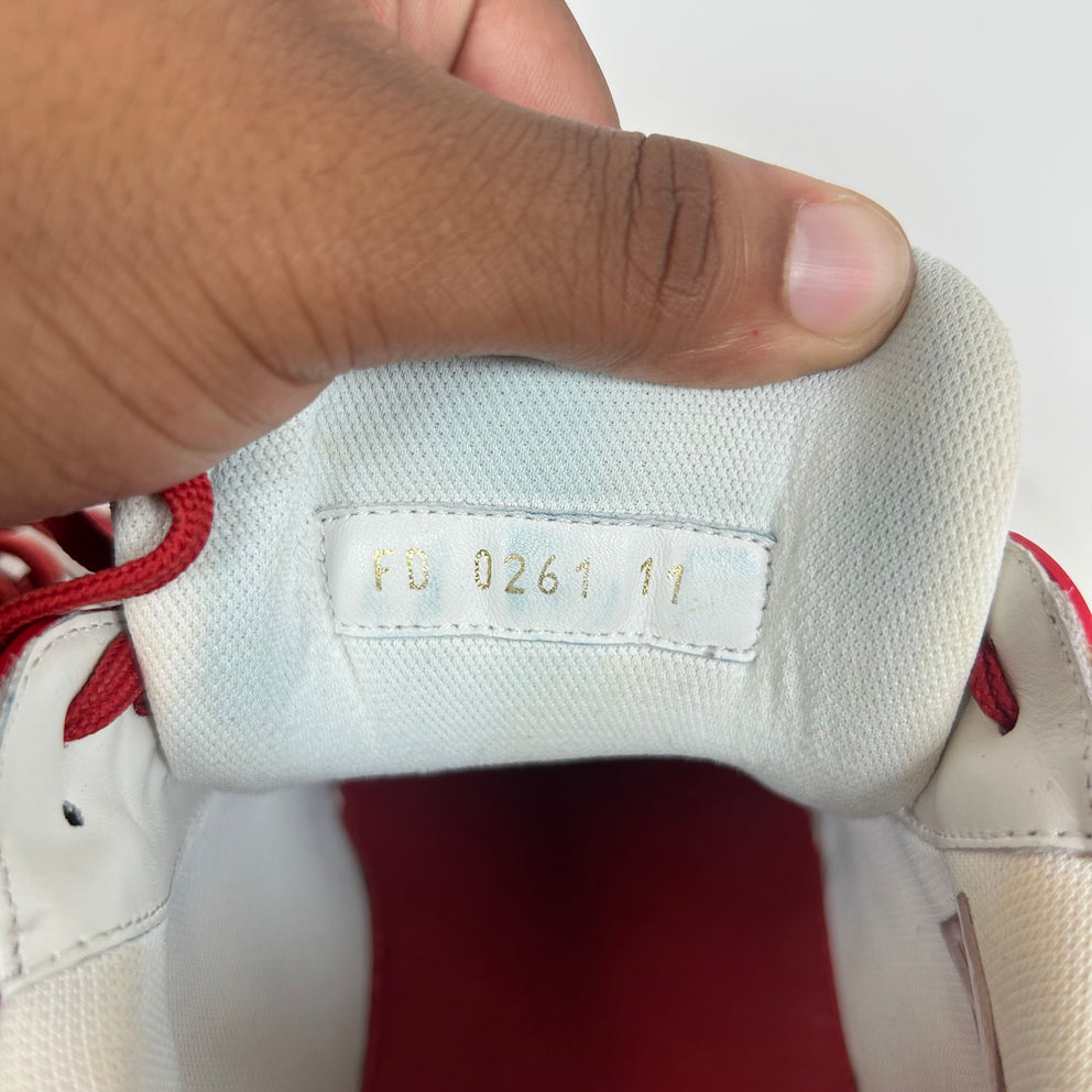 Louis Vuitton White/Red Trainer Size LV 11