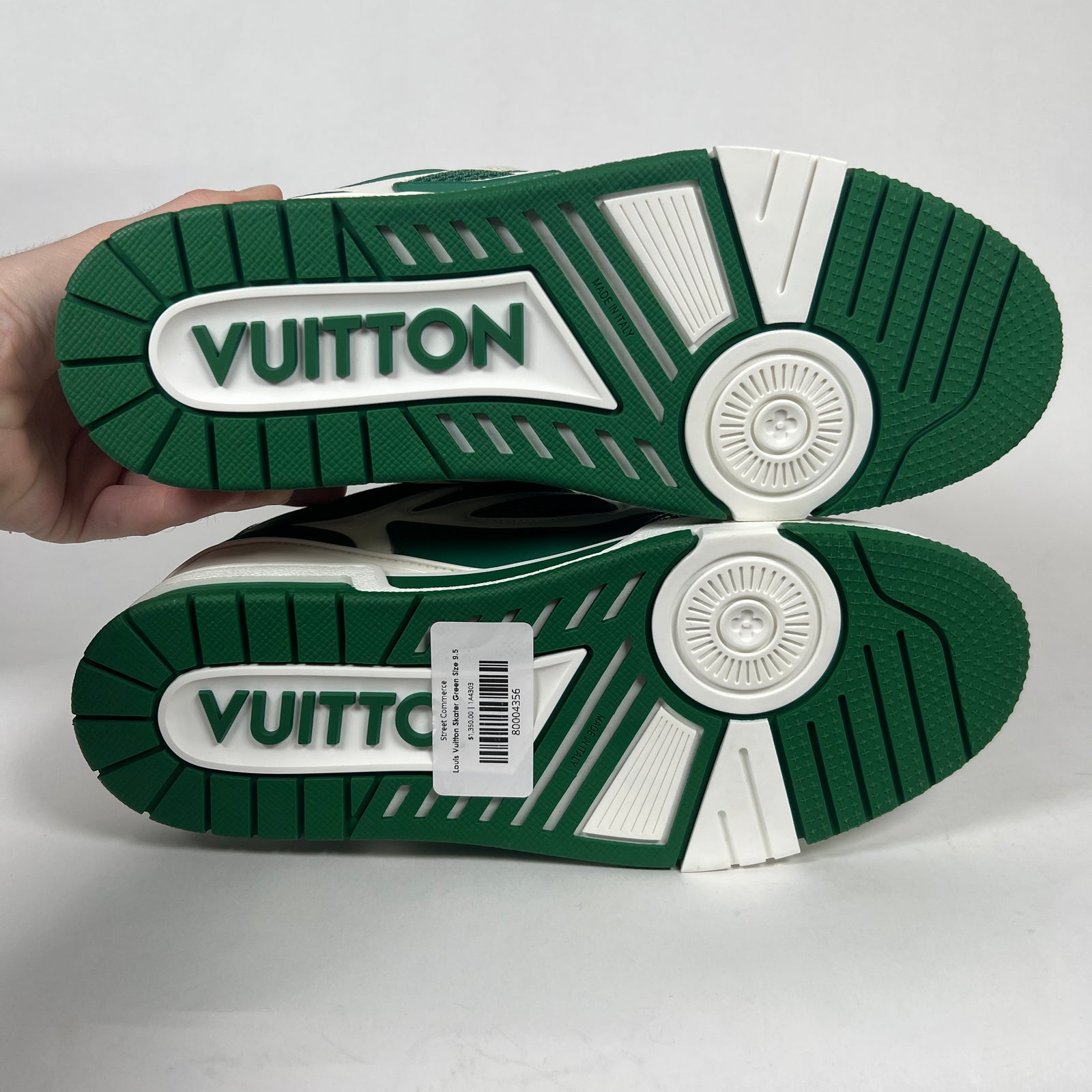Louis Vuitton Skater Green Size 9.5