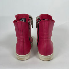 Rick Owens Pink Jumbolace Ramones Size 44.5
