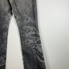 Robert Cavalli Just Cavalli Serpent Pattern Jeans