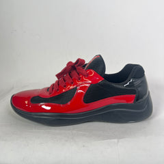 Prada Red/Black Patent Leather America Cups