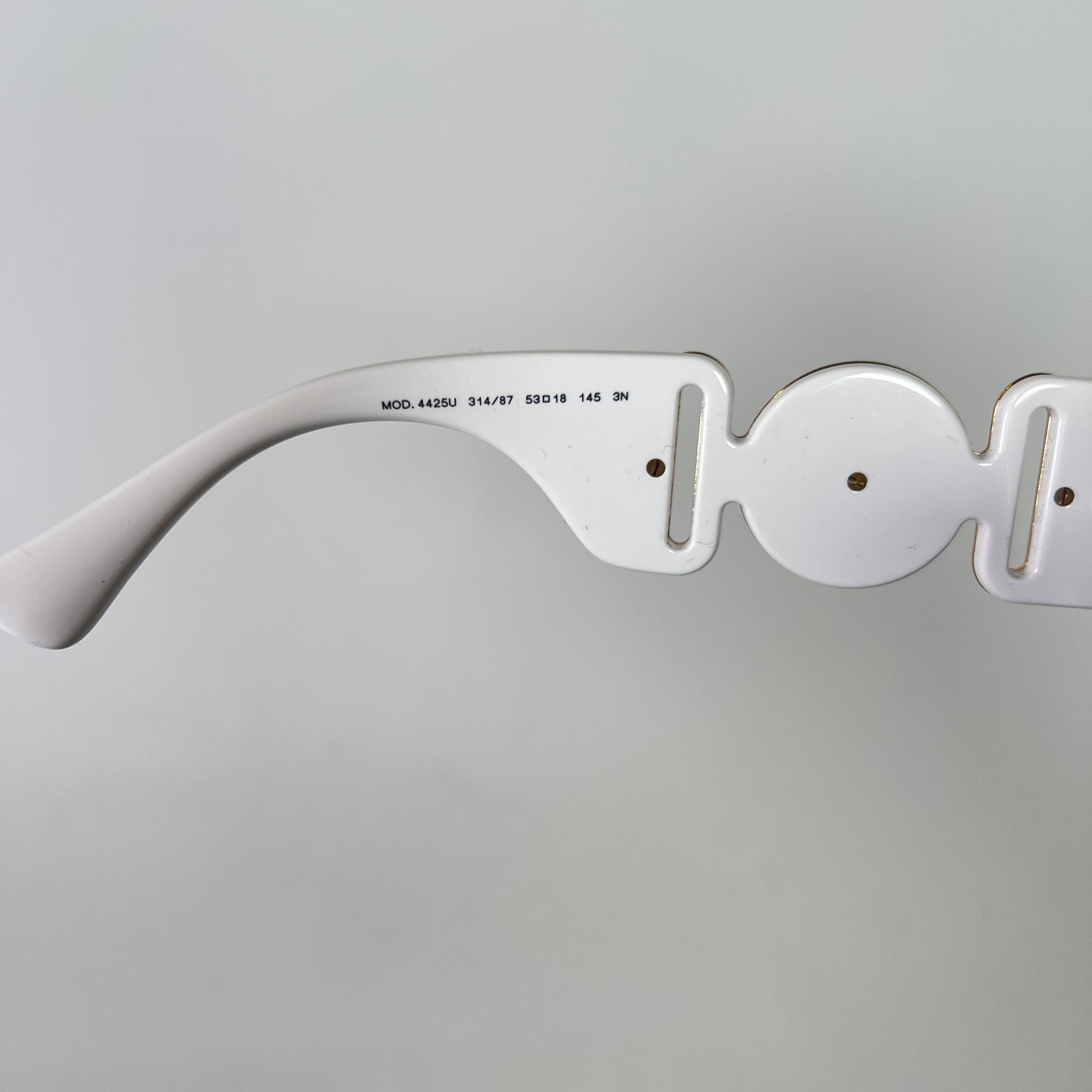 Versace White Medusa Biggie Sunglasses