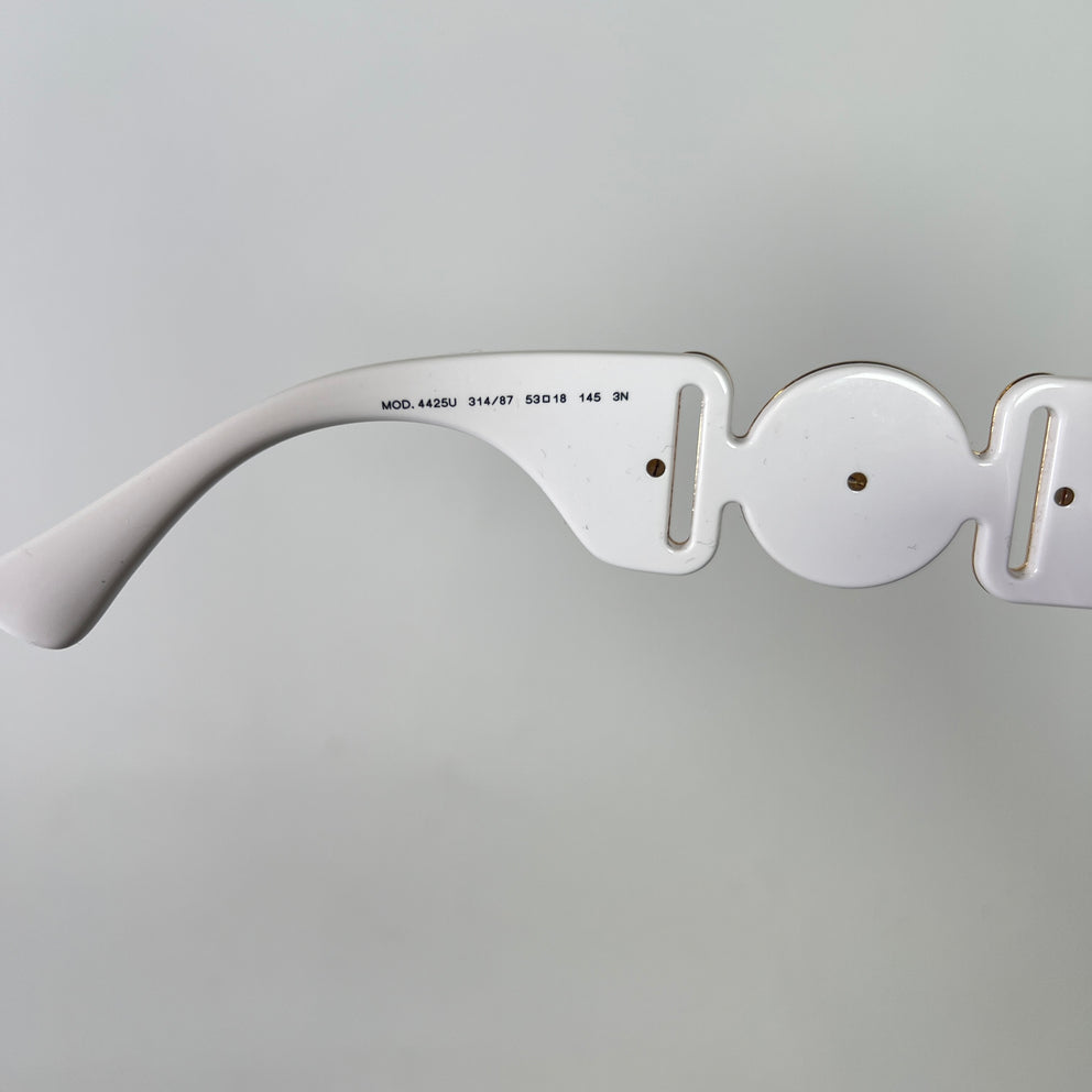 Versace White Medusa Biggie Sunglasses
