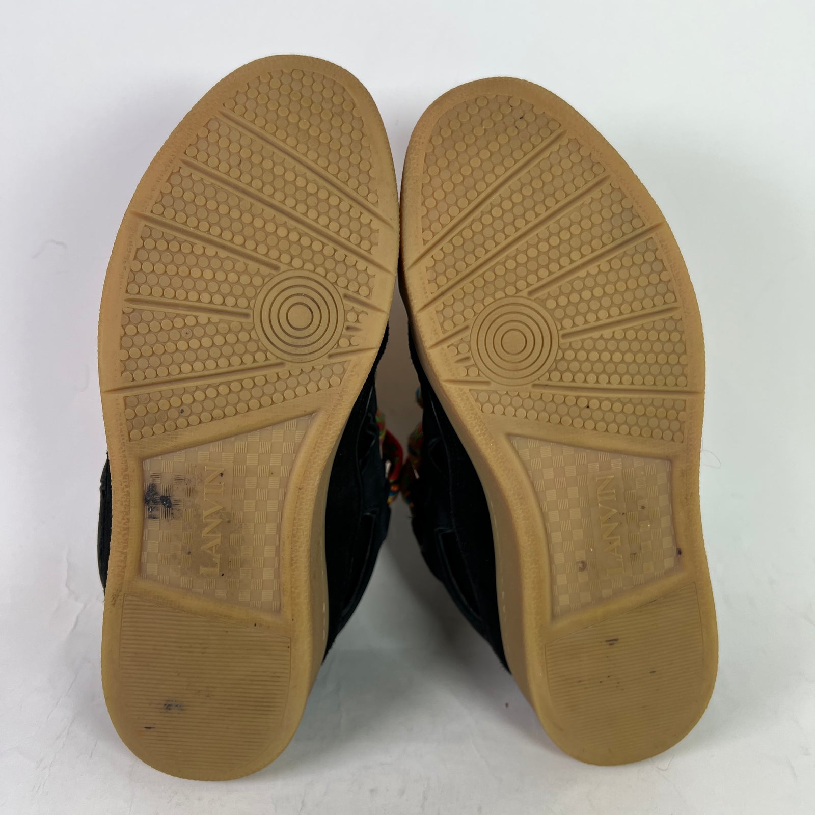 Lanvin Black Curb Sneaker Size 45
