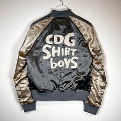 Comme Des Garcons Shirt Boy Satin Bomber Size L