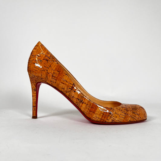 Christian Louboutin Cork Heels Size 41