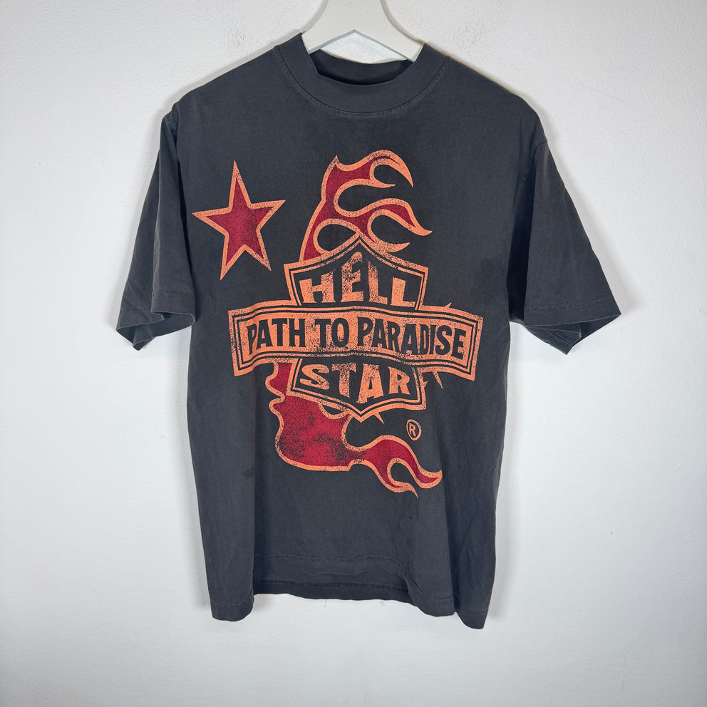 Hellstar Dark Grey Path To Paradise T-Shirt Size S