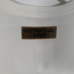 Louis Vuitton Sequin Pearl Logo T-Shirt Size XL
