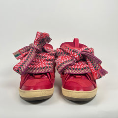 Lanvin Red Curb Sneaker Size 40