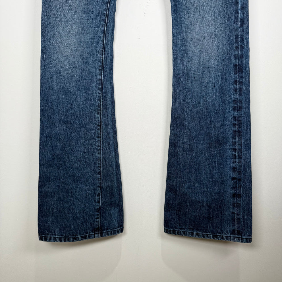 Chrome Hearts 'Richard Stark' Blue Bootcut Denim Size 29