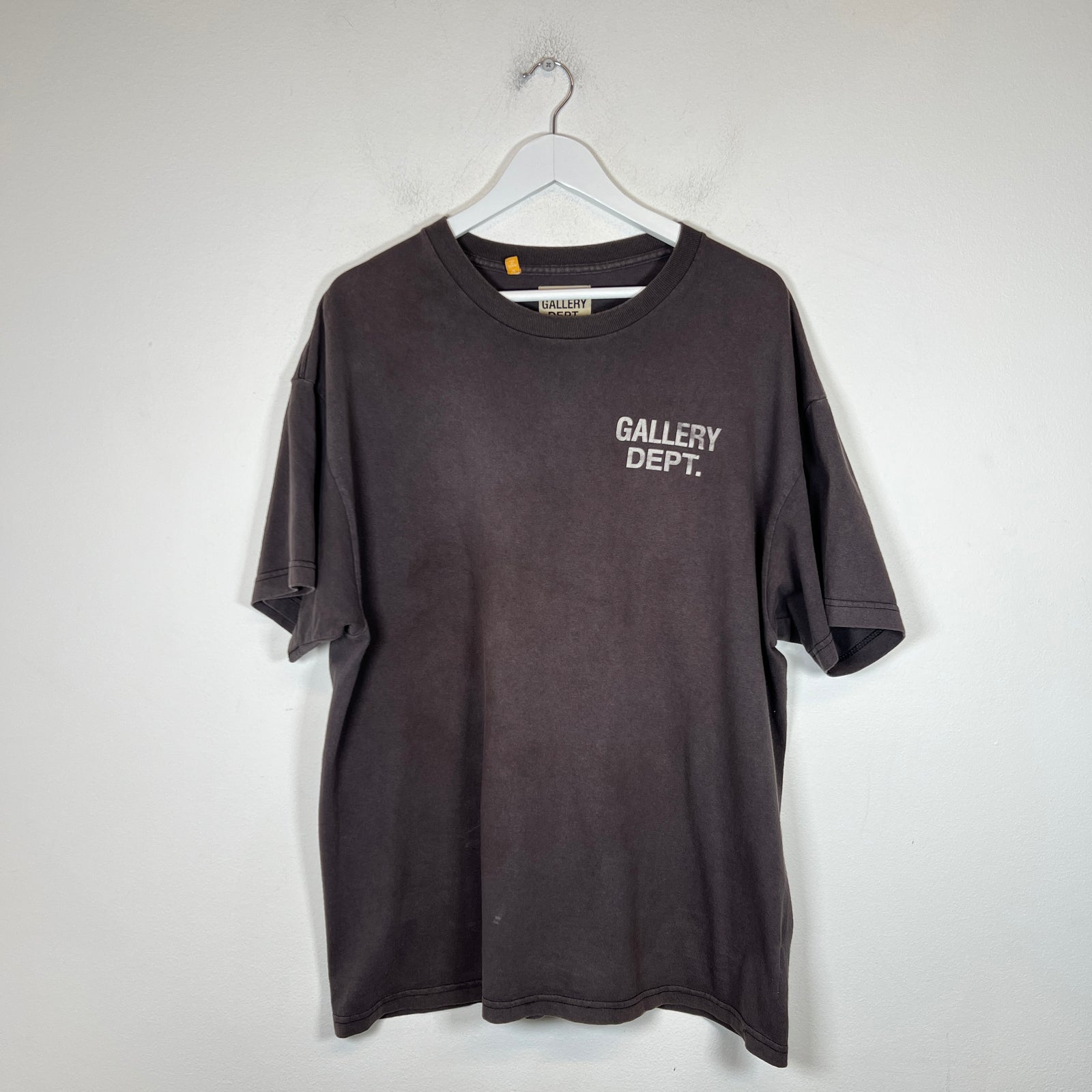 Gallery Dept Grey Souvenir Logo T-Shirt Size L