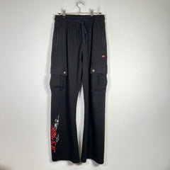 Chrome Hearts Matty Boy 'Stay Fast' Cargo Sweatpants