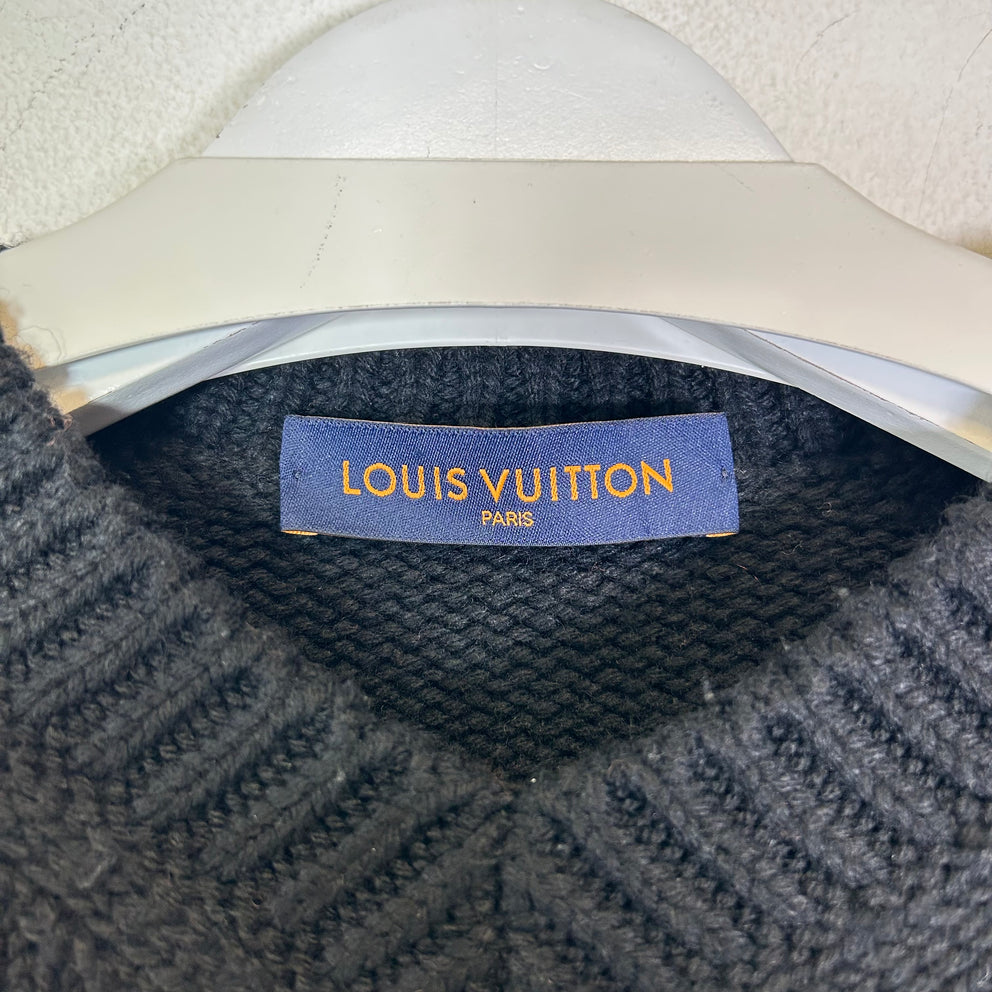 Louis Vuitton Chunky Intarsia Knit Football Tee