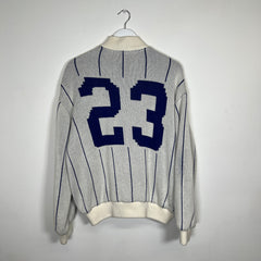 Supreme Pinstripe Knit Varsity Size M
