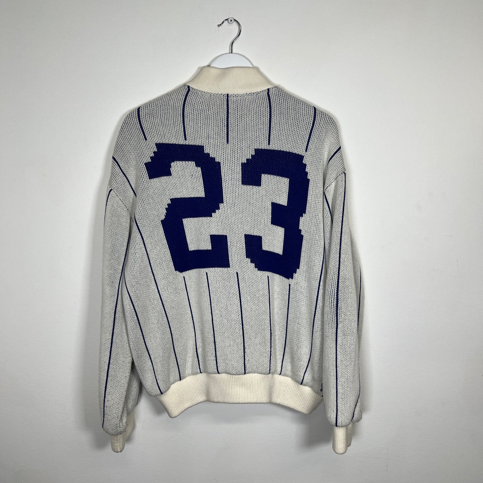 Supreme Pinstripe Knit Varsity Size M