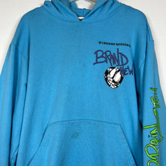 Chrome Hearts Blue Matty Boy Brain New Hoodie Size L
