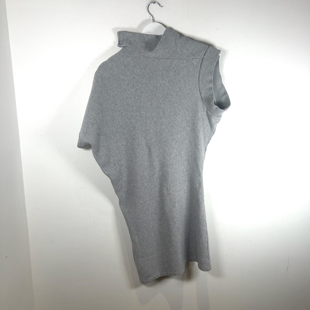 Maison Margiela Aysmetrical Hybrid Sweatshirt Dress
