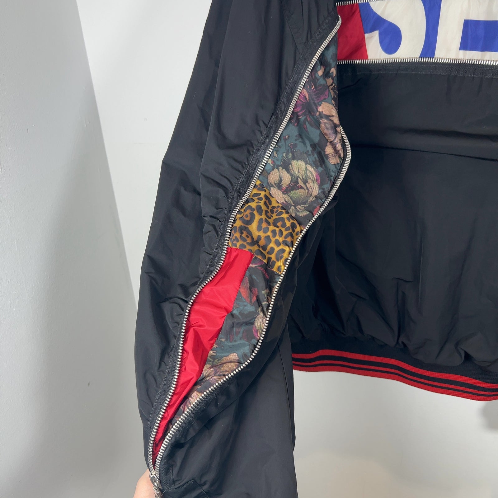 Dries Van Noten Vellow Patch Back-Zip Light Jacket