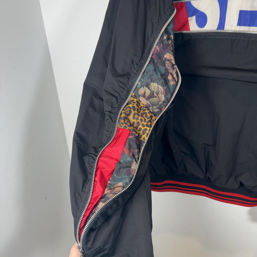 Dries Van Noten Vellow Patch Back-Zip Light Jacket